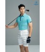 Áo thể thao nam MC-9120 Xanh ngọc phối navy