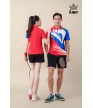 Áo thể thao Nam MC-9123 Đỏ phối xanh bích