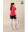 Áo thể thao nữ AC-3823 Đỏ phối xanh bích