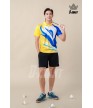Áo thể thao Nam MC-9123 Vàng phối xanh bích