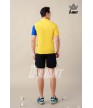 Áo thể thao Nam MC-9123 Vàng phối xanh bích