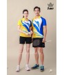 Áo thể thao nữ AC-3823 Vàng phối xanh bích