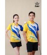 Áo thể thao Nam MC-9123 Vàng phối xanh bích