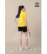 Áo thể thao nữ AC-3823 Vàng phối xanh bích