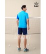 Áo thể thao Nam MC-9123 Xanh cô ban phối xanh bích