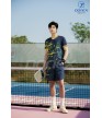 Quần Pickleball Nam MSC-2040 Navy phối vàng