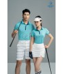 Áo thể thao nam MC-9120 Xanh ngọc phối navy