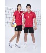 Bộ thể thao nữ ACB 5136-07-08 Đỏ in Đen