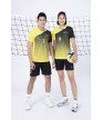 Bộ thể thao nam MCB 6134-06-08 Vàng phối Đen