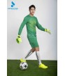 Bộ bóng đá nam MCB-6146 xanh lá phối vàng
