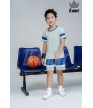 Bộ thể thao trẻ em TCB-1021 Xanh mint phối xanh cổ vịt