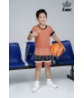 Bộ thể thao trẻ em TCB-1021 Ca cao phối đen