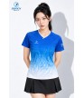 Áo thể thao nữ AC-3874-01-04 Trắng phối xanh bích