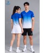 Áo thể thao nữ AC-3874-01-04 Trắng phối xanh bích