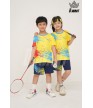 Bộ thể thao trẻ em TCB-1013 Vàng phối xanh copan