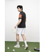 Áo thể thao Nam MC-9150 Đen phối cam
