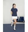 Áo thể thao nữ AC-3822 Navy phối xanh ngọc