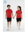 Áo Thể Thao Trẻ Em TC-1094 Đỏ Phối Đen