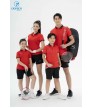 Áo Thể Thao Trẻ Em TC-1094 Đỏ Phối Đen