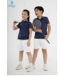 Áo Thể Thao Trẻ Em TC-1094 Navy Phối Café