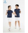 Áo Thể Thao Trẻ Em TC-1094 Navy Phối Café