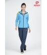 Quần gió nữ AD-543 - Navy phối xanh copan