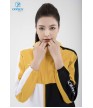 Áo Gió Thể Thao Nữ DONEX Prillante ADE-158 Vàng Phối Đen