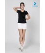 Áo thể thao nữ AC-3384 - Đen phối ghi sáng