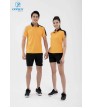 Áo thể thao nữ AC-3684 Cam phối đen