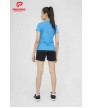 Áo thể thao nữ AC-3693 Xanh copan phối trắng
