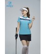 Áo thể thao nữ AC-3814 Xanh ngọc phối trắng