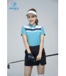 Áo thể thao nữ AC-3814 Xanh ngọc phối trắng