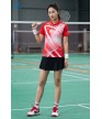 Áo thể thao nữ AC-3872-07-01 Đỏ phối trắng