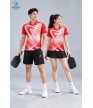 Áo thể thao nữ AC-3872-07-01 Đỏ phối trắng