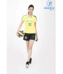 Bộ thể thao nữ ACB-5150-06-03 Vàng phối xanh lá