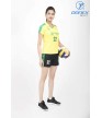 Bộ thể thao nữ ACB-5150-06-03 Vàng phối xanh lá