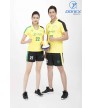 Bộ thể thao nam MCB-6150-06-03 Vàng phối xanh lá