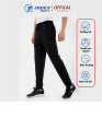 Quần Nỉ Thun Nam DONEX Sano MD-654 Đen phối đỏ