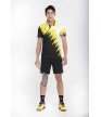 Áo thể thao nam MC-9026 đen phối vàng