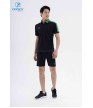 Áo thể thao nam MC-9084 Đen phối xanh lá