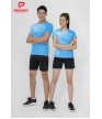 Áo thể thao nam MC-9093 Xanh copan phối trắng