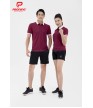 Áo thể thao nam MC-9095 Đỏ đô phối trắng
