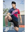 Áo thể thao nam MC-9118 Navy phối hồng