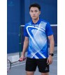 Áo thể thao nam MC-9172-04-01 Xanh bích phối trắng