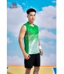 Bộ Thể Thao Nam MCB-6159 Xanh lá phối trắng