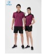 Áo thể thao nam MC-9084 Đỏ đô phối đen