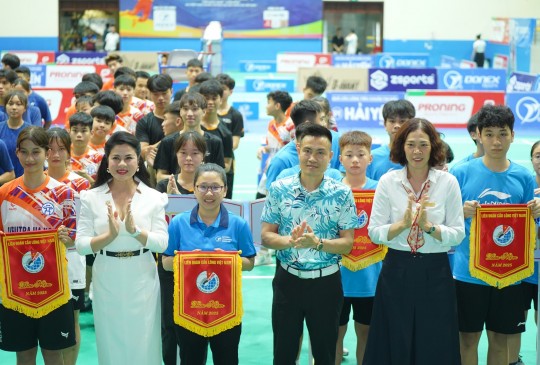 KHAI MẠC GIẢI VÔ ĐỊCH CẦU LÔNG TRẺ QUỐC GIA NĂM 2025 – CÚP DONEX