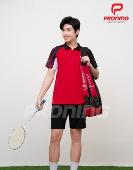 Áo thể thao Nam MC-9125 đỏ phối đen