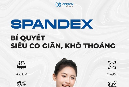 Spandex – Bí quyết co giãn vượt trội cho trang phục thể thao