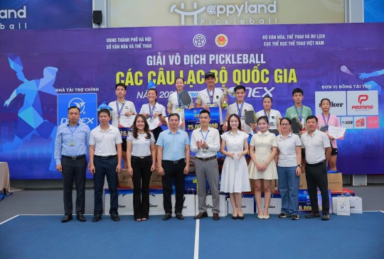 “ĐỊA CHẤN” TẠI GIẢI PICKLEBALL CÁC CLB QUỐC GIA 2026 TRANH CUP D